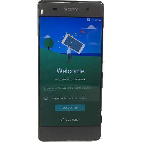 Sony Xperia XA 16GB Graphite Black Unlocked - Refurbished Very Good Sim Free cheap